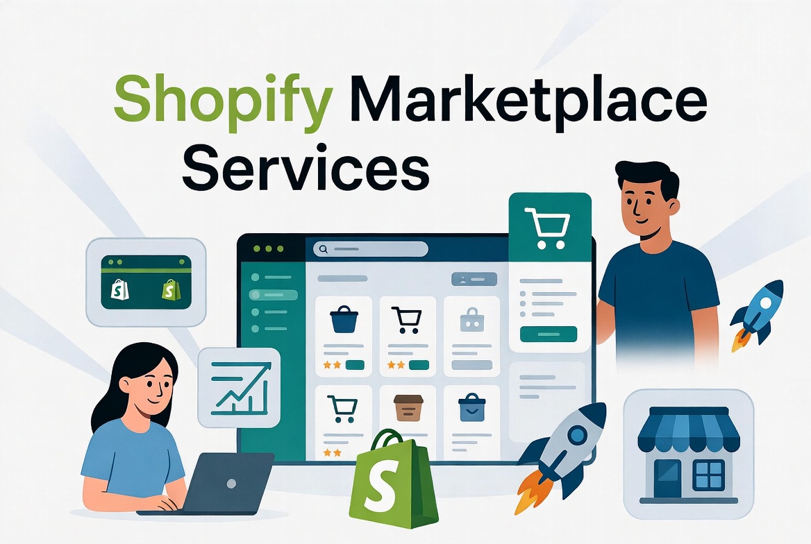 Shopify Marketplace illustration
