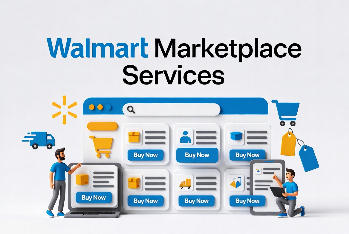 Walmart Marketplace Management illustration